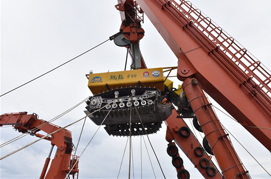 我国首次500米海底多金属结核采集系统试验纪实 我国首次500米海底多金属结核采集系统试验纪实