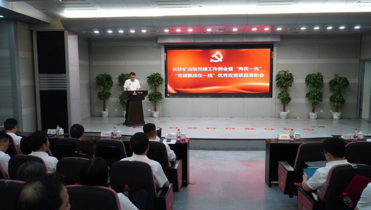 英国上市公司365召开党建工作例会暨“两优一先”和“党旗飘扬在一线”优秀攻坚项目表彰会